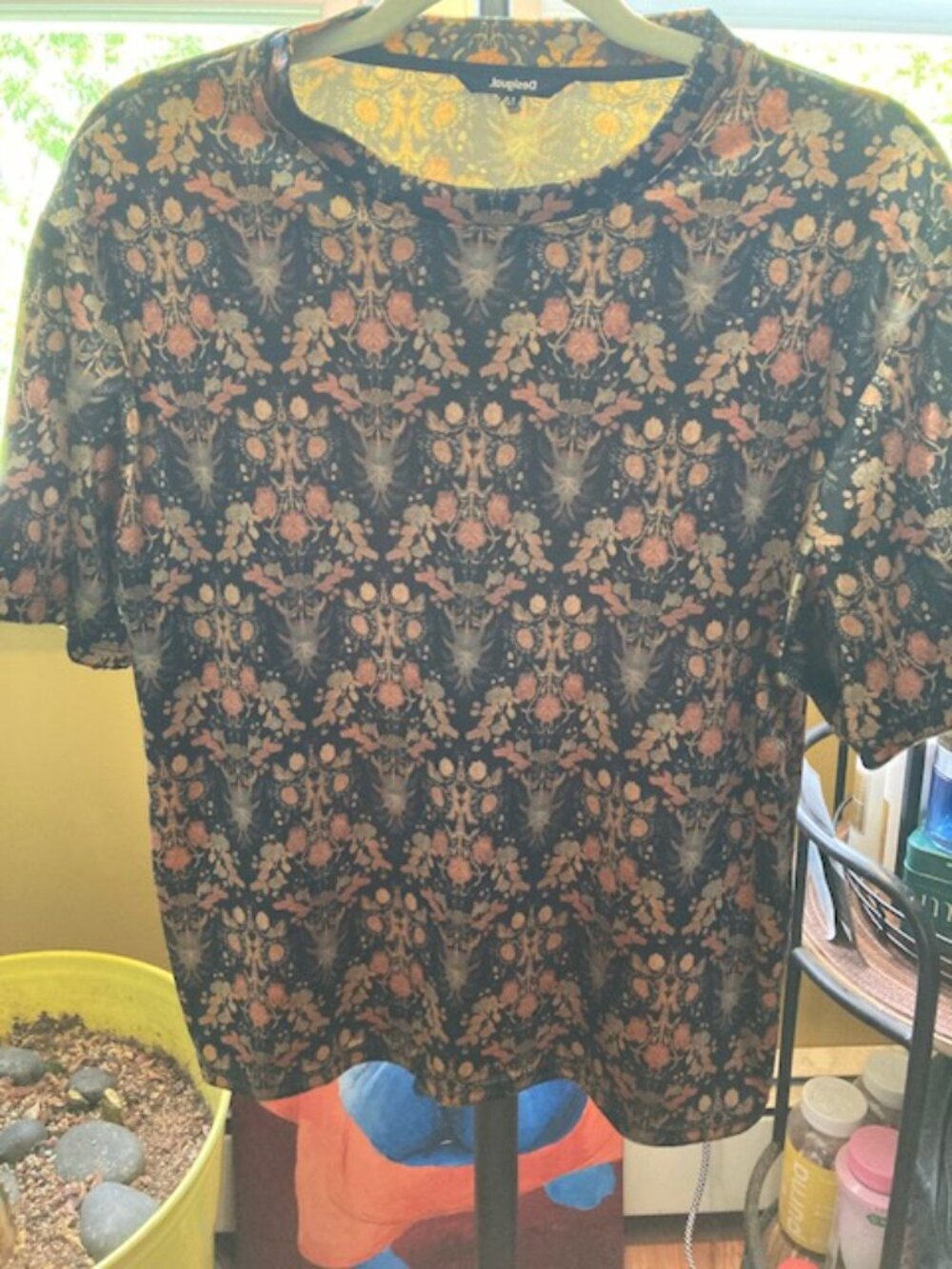 Desigual Velvet Floral Tee